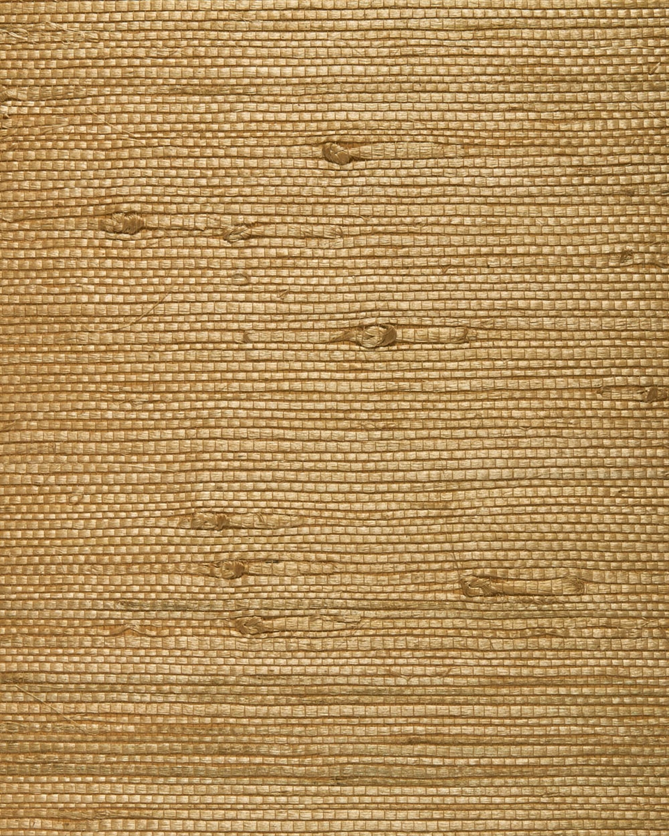 Rustic Dark Brown Yellow Jute Natural Grasscloth Wallpaper Roll 18 Ft X 36  In (5.5m X 91.5cm), 54 Sq Ft (5 sq. m) - Dundee Deco